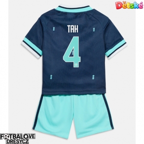 Německo Jonathan Tah #4 Dětské Venkovní dres komplet MS 2026 Krátký Rukáv (+ trenýrky)